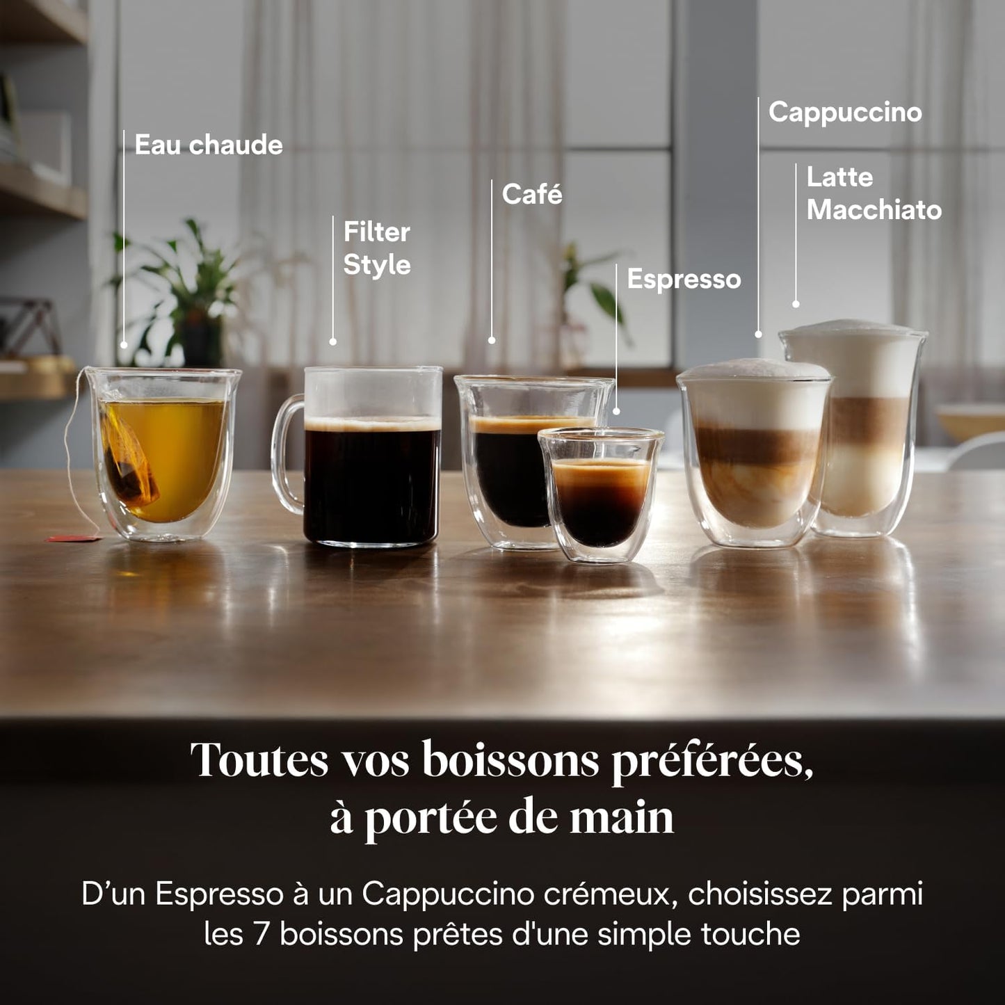 De’Longhi Magnifica Evo - Perfetto Machine à Café Automatique avec LatteCrema Mousseur à Lait Automatique, 7 Boissons en une Seule Touche,Commandes Soft Touch,Argent et Noir (ECAM292.81.SB)